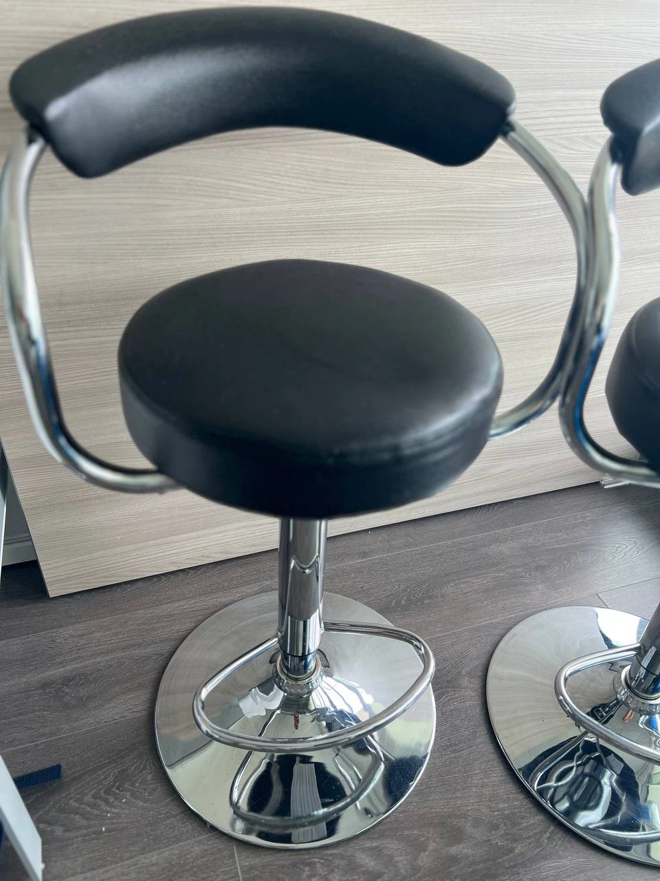 Two Adjustable Bar Stools - photo 4