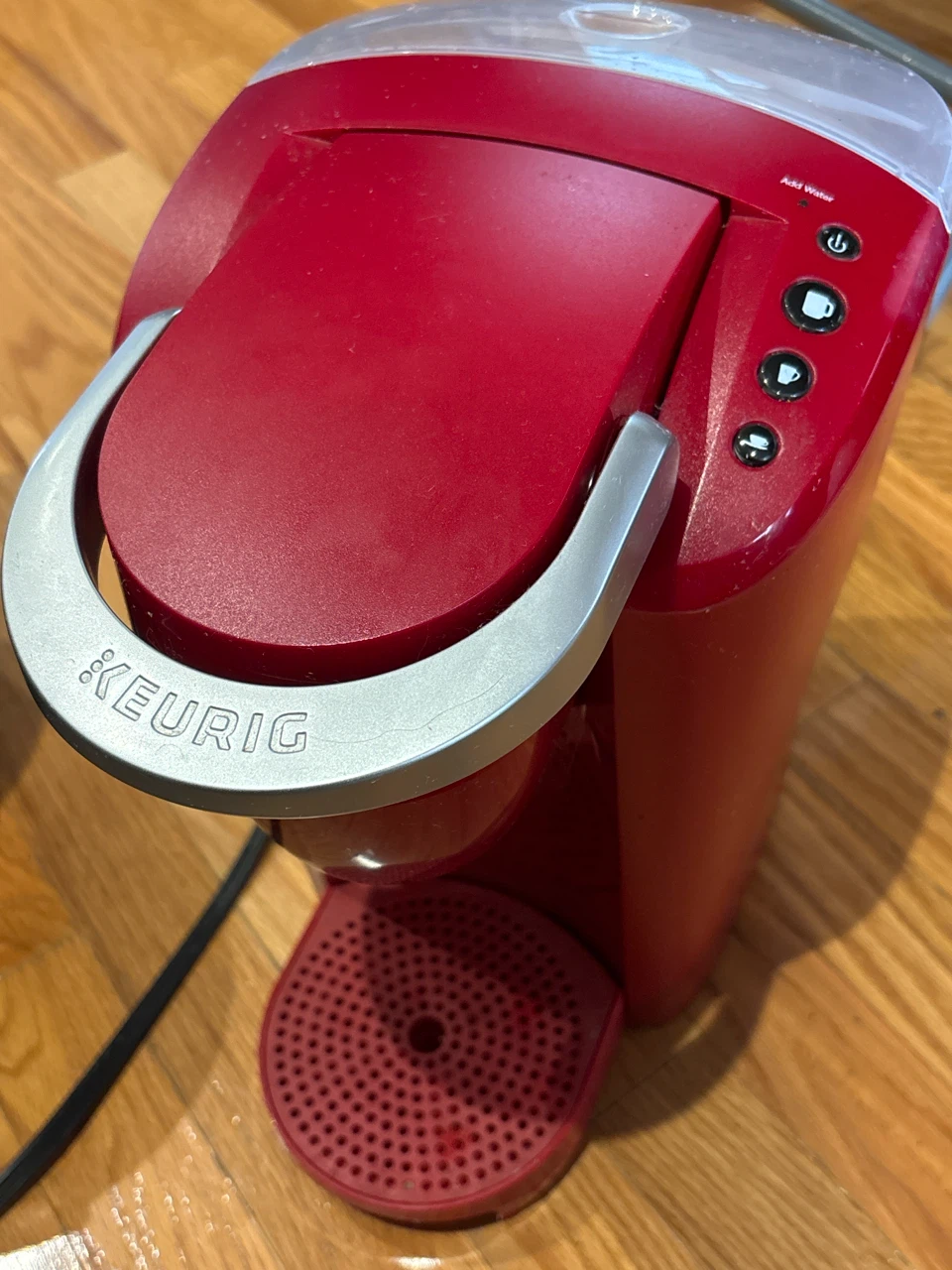 Red Keurig Single Serve Coffee Maker