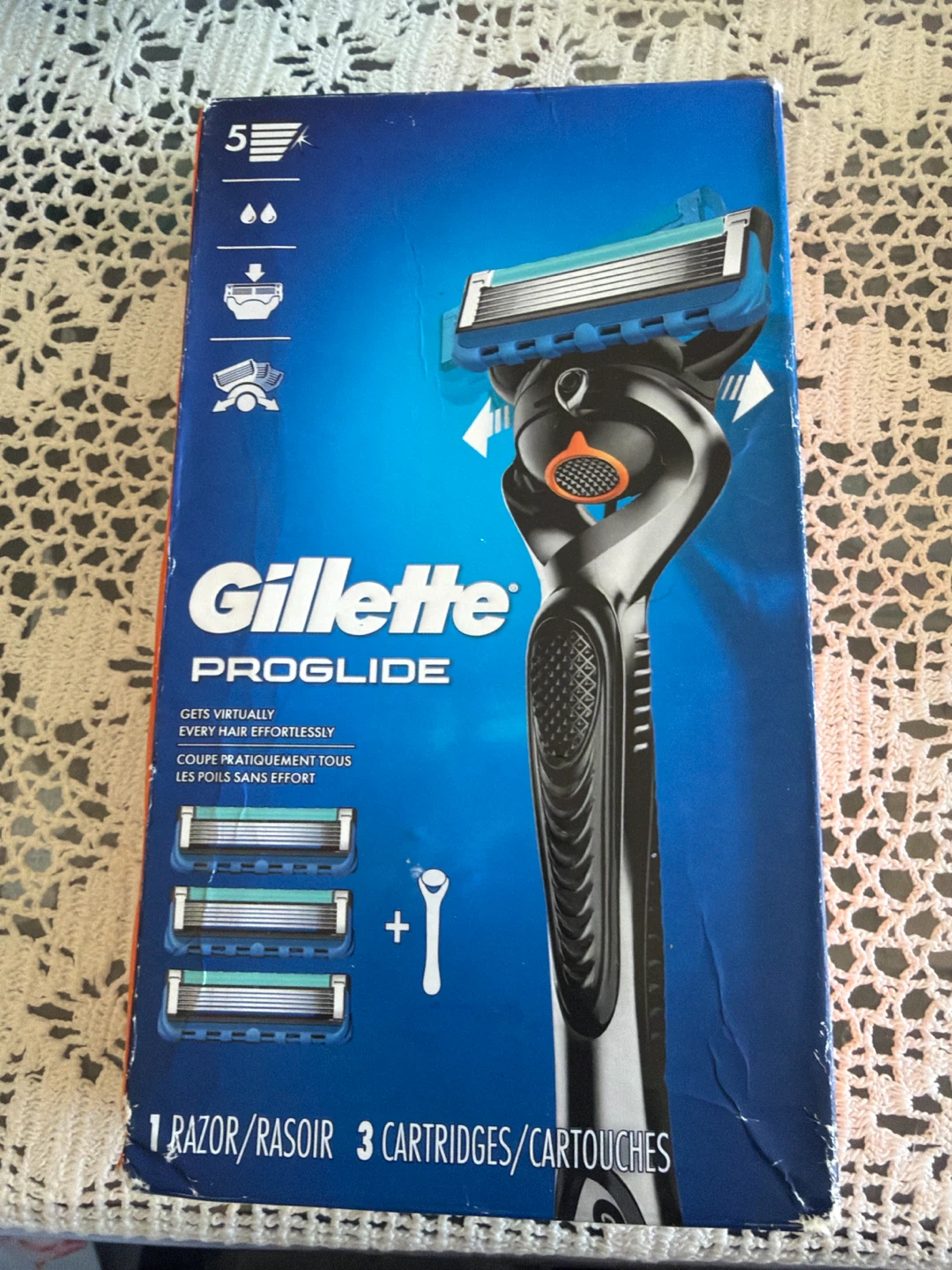 Gillette ProGlide Razor with 3 Cartridges