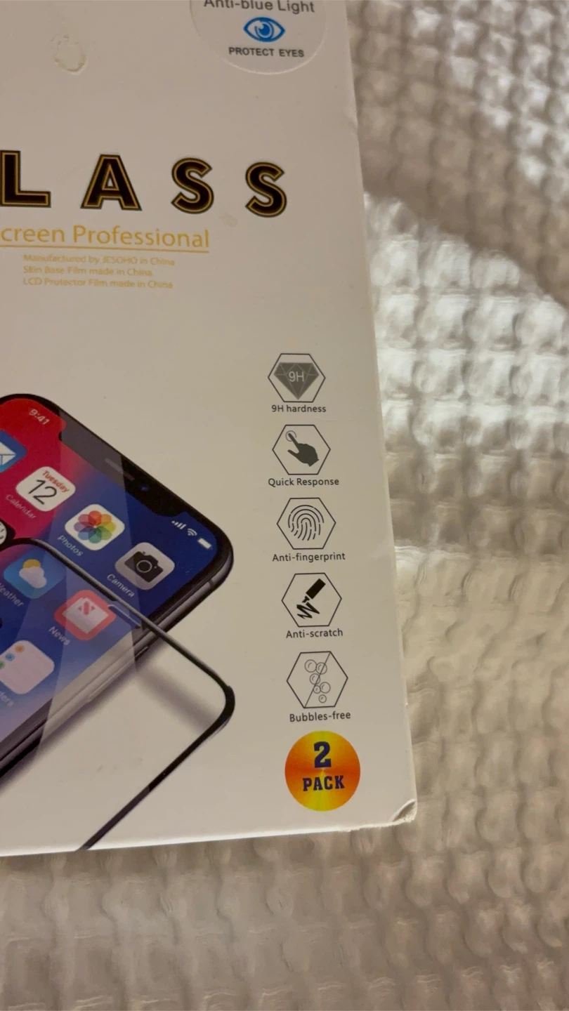 Glass screen protector for iPhone 13, 14, 13 pro - photo 2