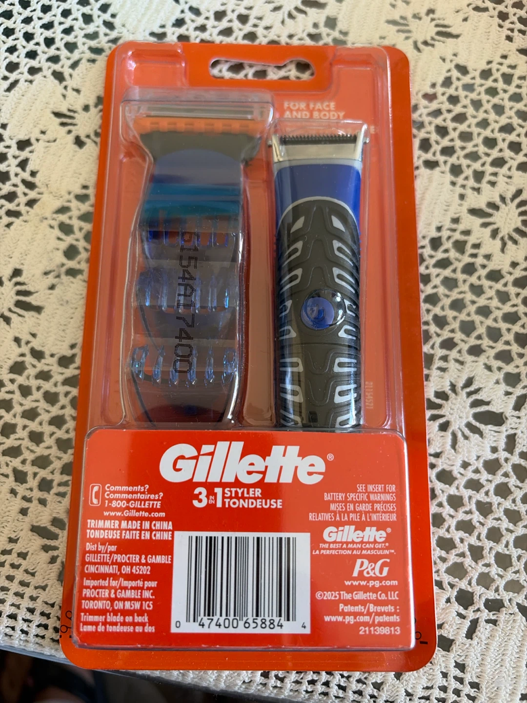 Gillette Fusion5 3-in-1 Styler