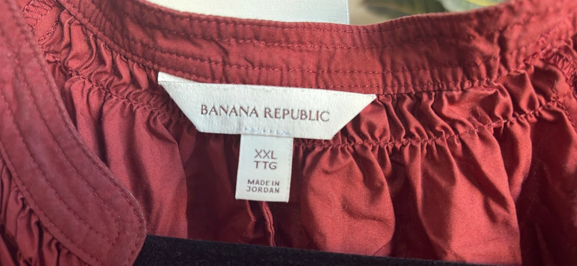 Banana Republic Deep Red Maxi Dress XXL - photo 3