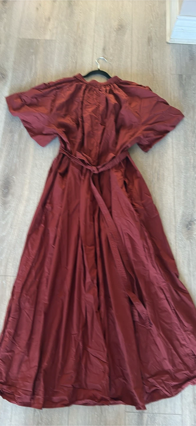 Banana Republic Deep Red Maxi Dress XXL - photo 4