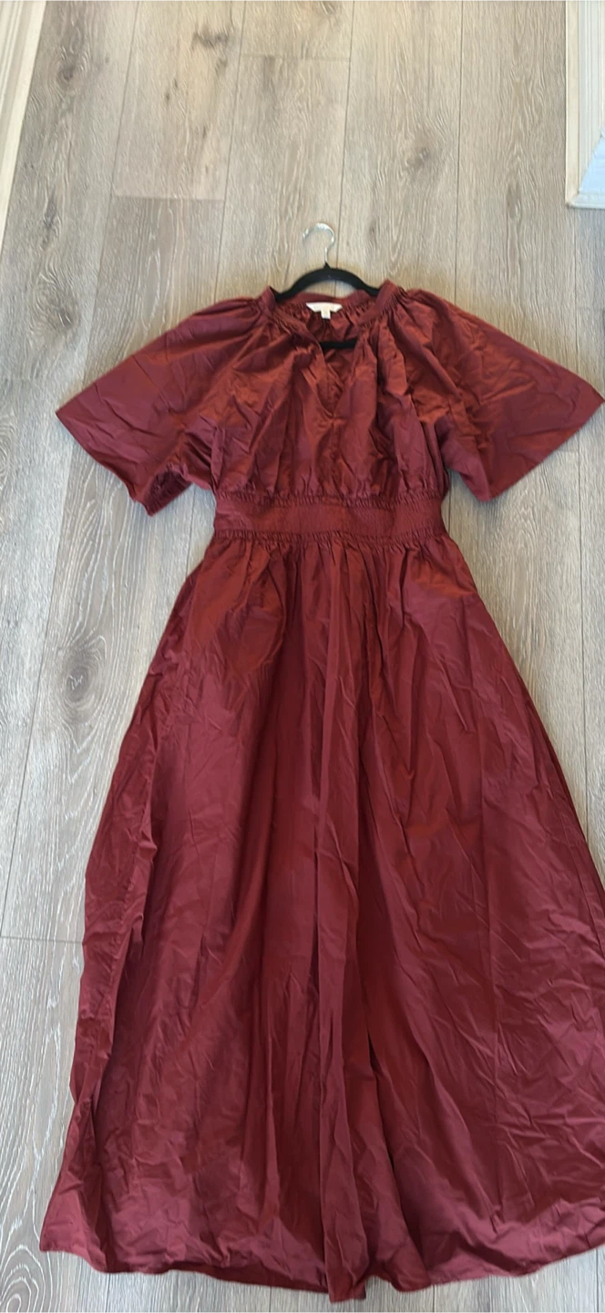 Banana Republic Deep Red Maxi Dress XXL - photo 5