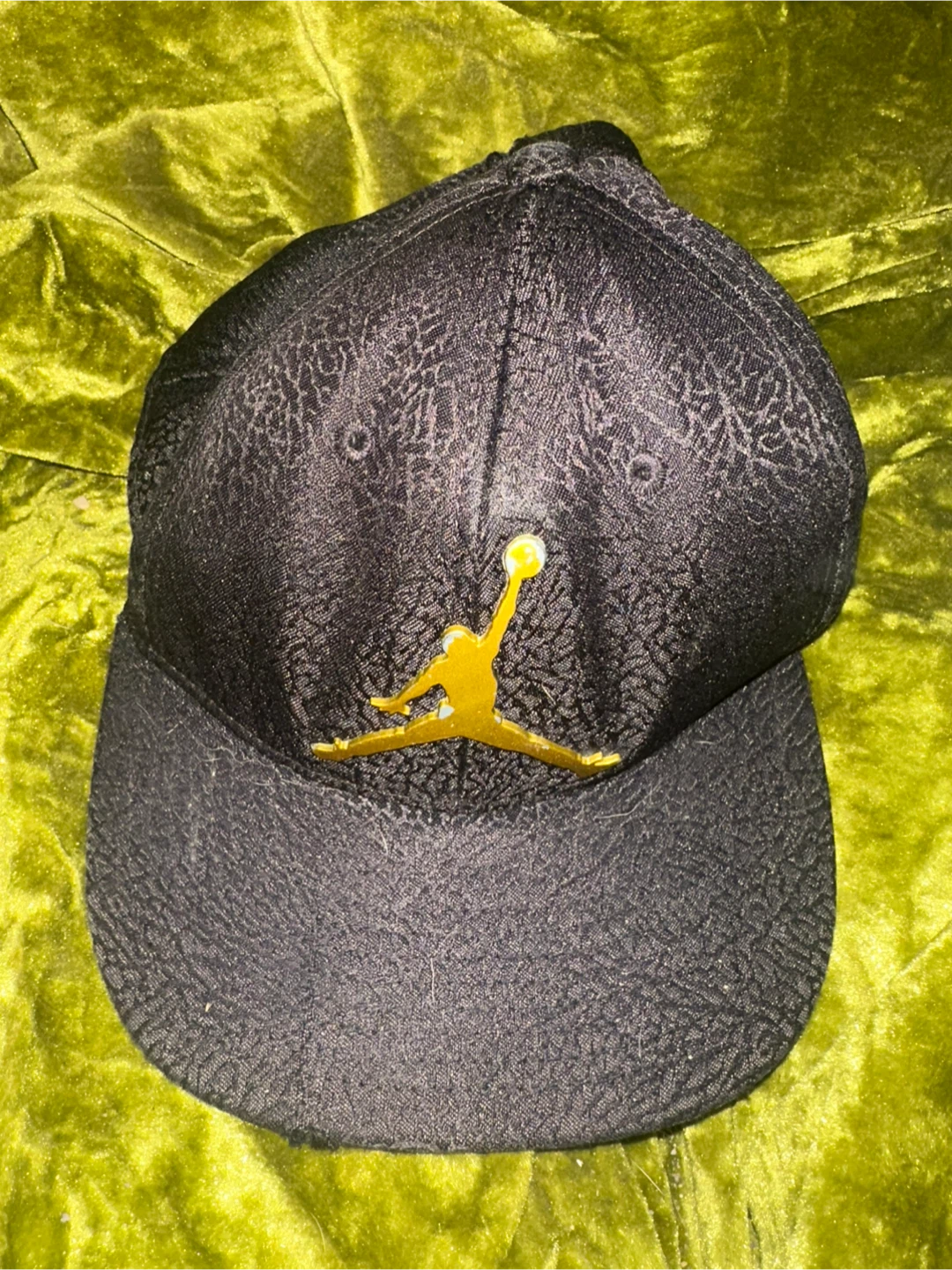 Jordan Jumpman Black Elephant Print Cap