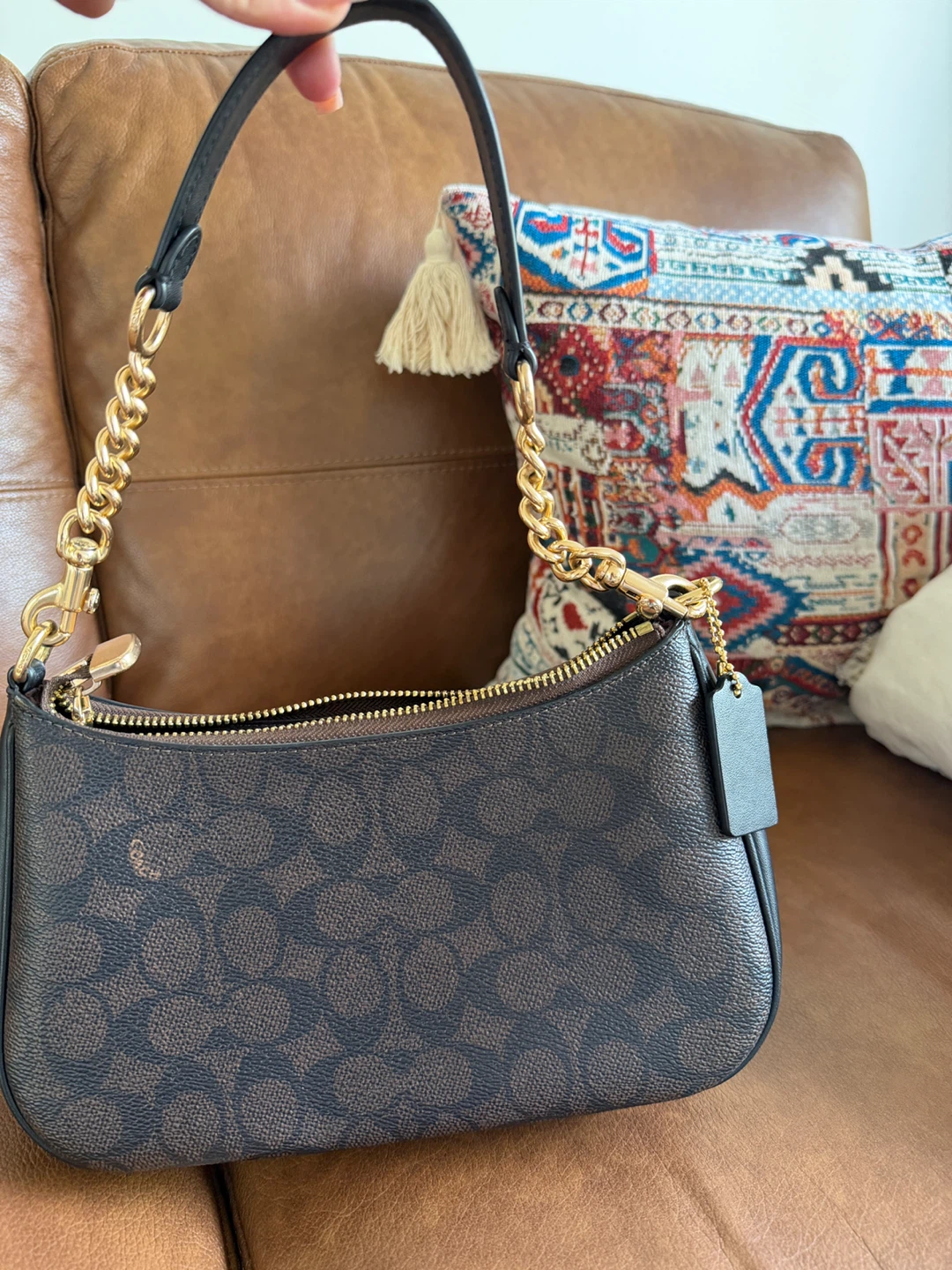 Coach Signature Canvas Teri Shoulder Bag - photo 4