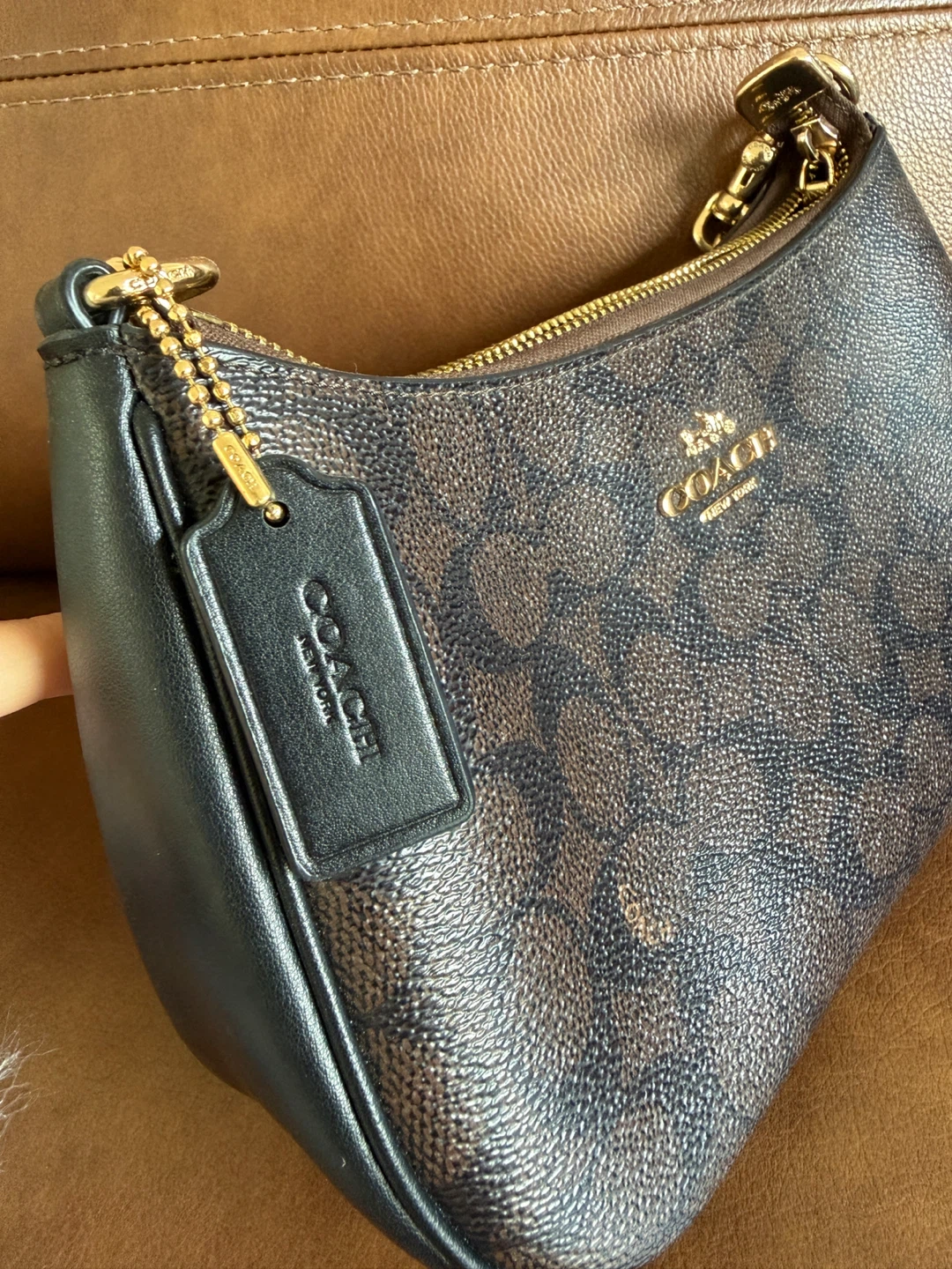 Coach Signature Canvas Teri Shoulder Bag - photo 2
