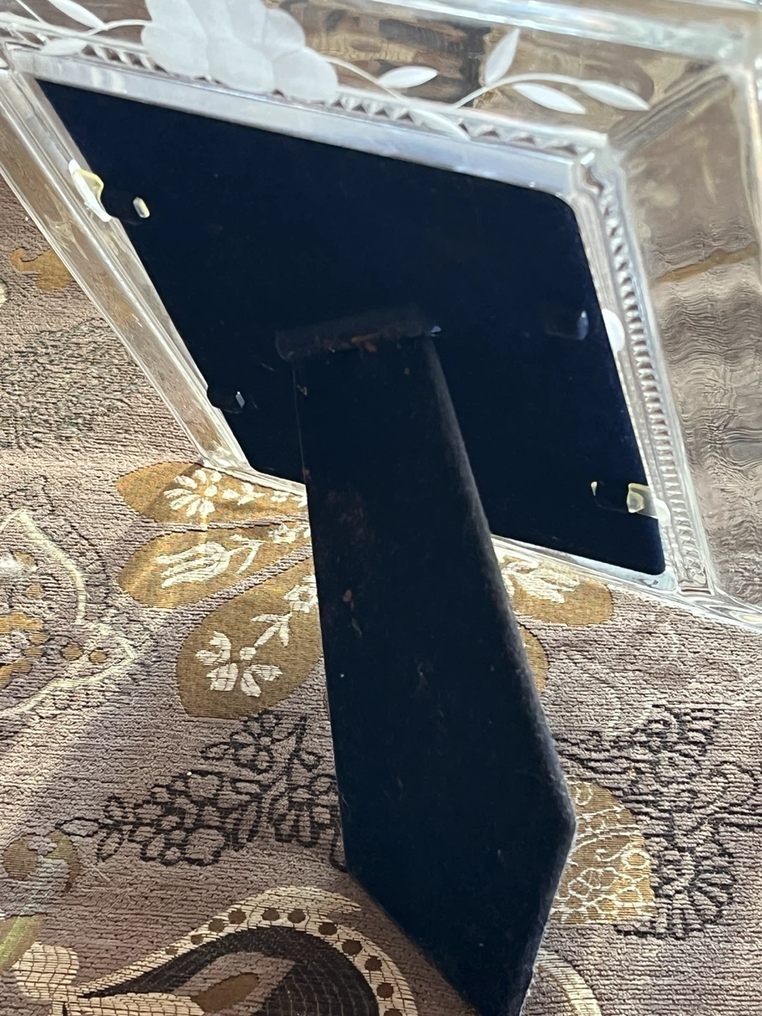Princess House 24% Lead Crystal Picture Frame - photo 3