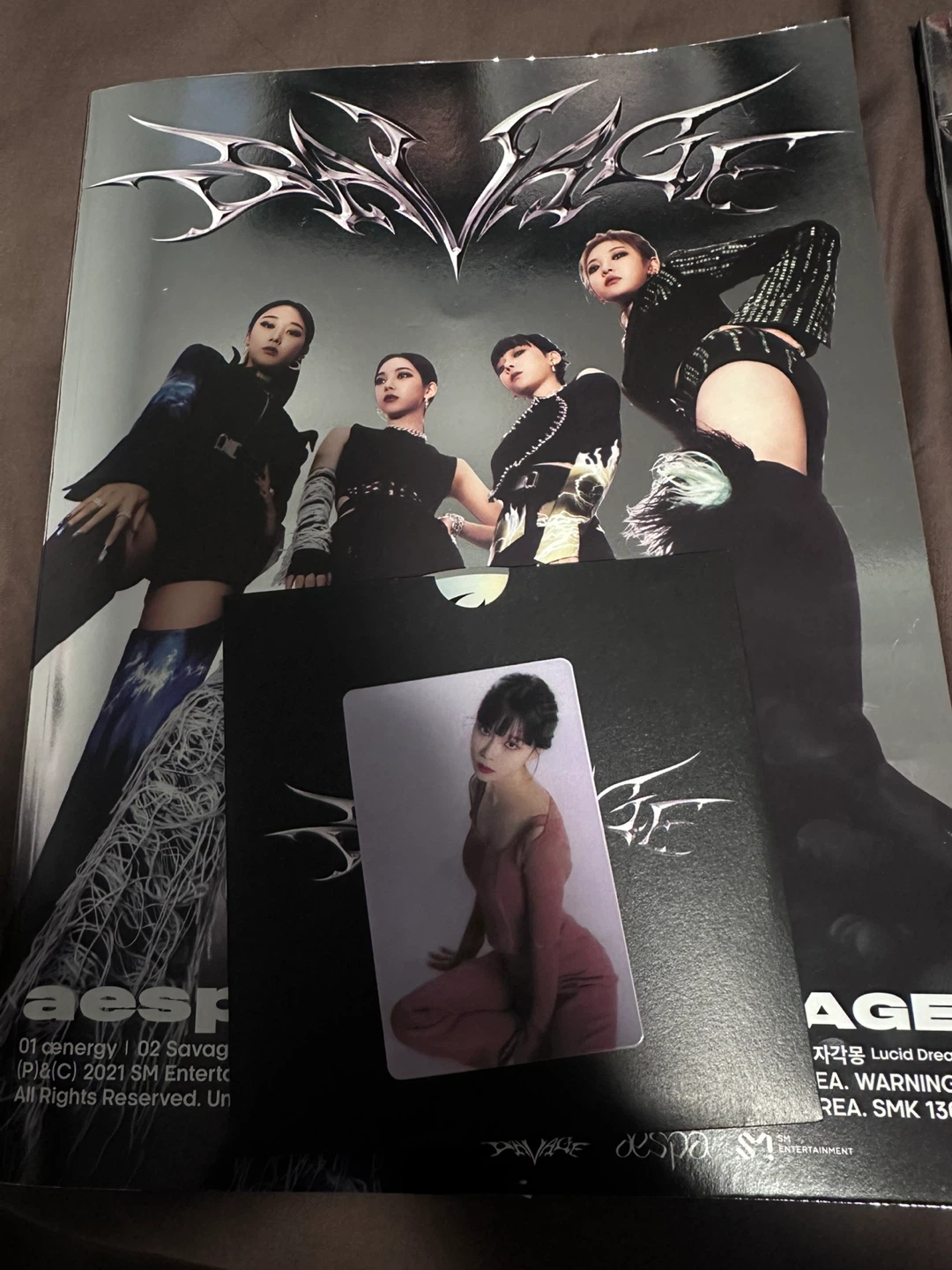Aespa Albums with Collectible Photo Cards and Poster Set
