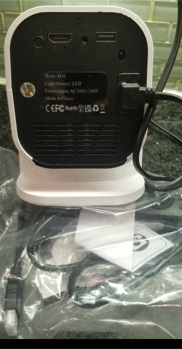KEJOG Portable LED Projector - New in Box! - photo 3