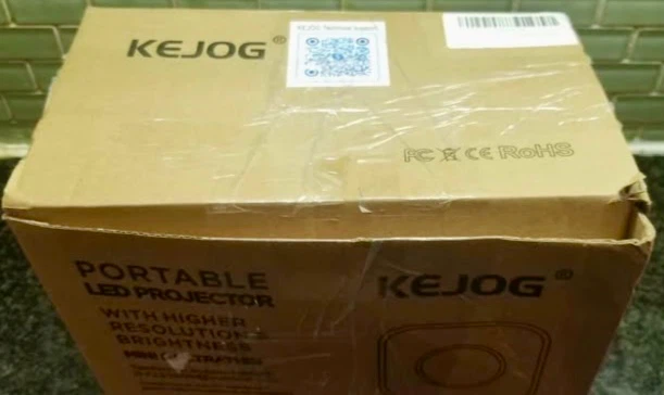 KEJOG Portable LED Projector - New in Box! - photo 4