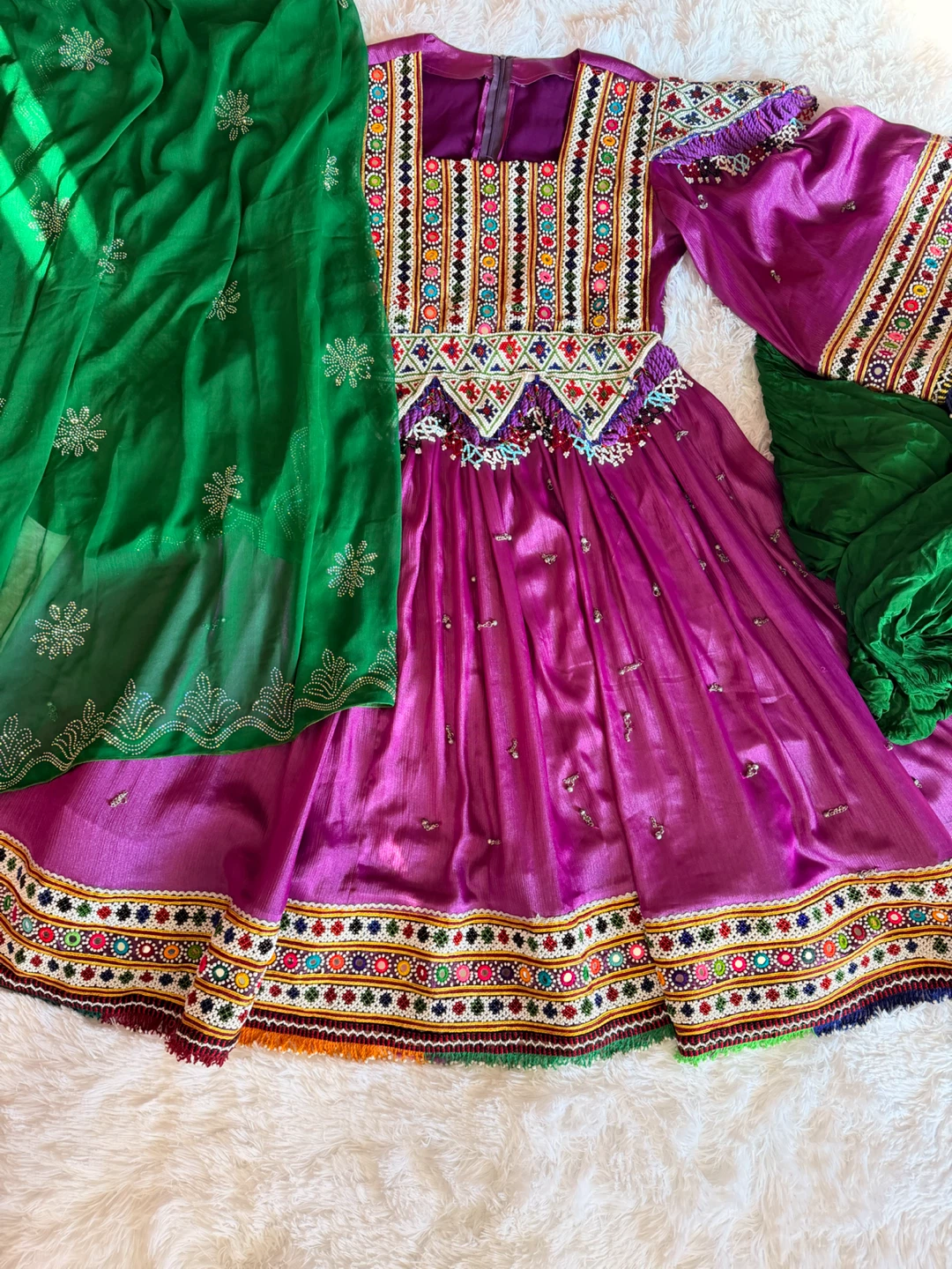 Afghani dress 3 pieces