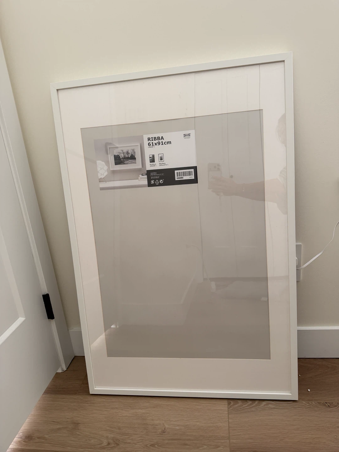 IKEA RIBBA White Picture Frame 61x91cm
