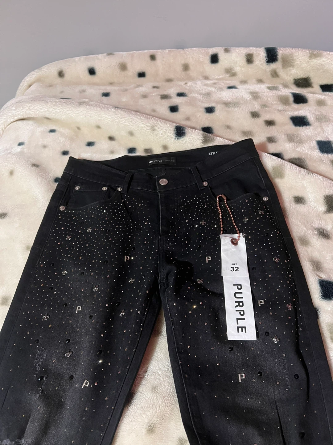 Purple Jeans Size 32