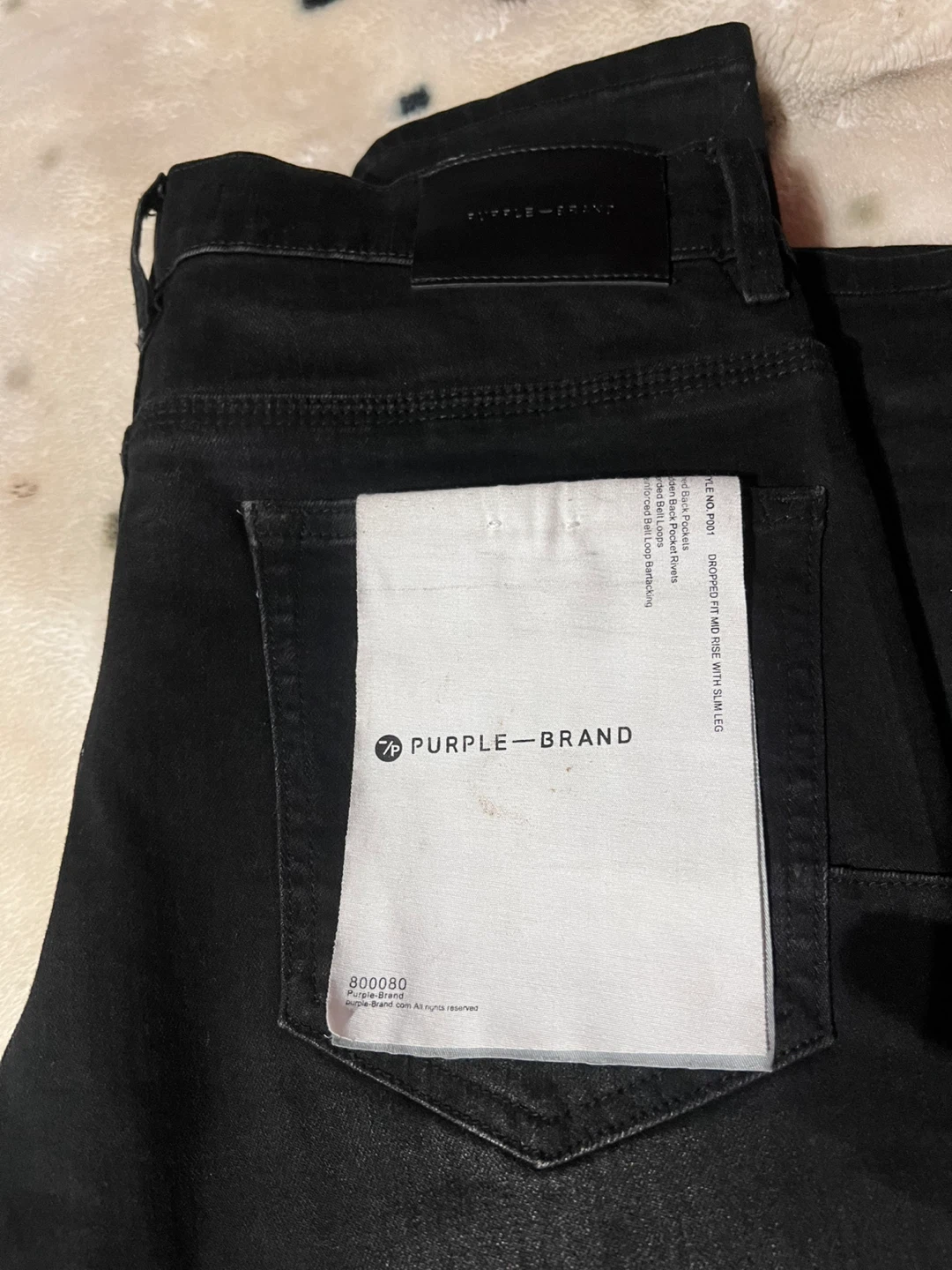 Purple Jeans Size 32 - photo 4