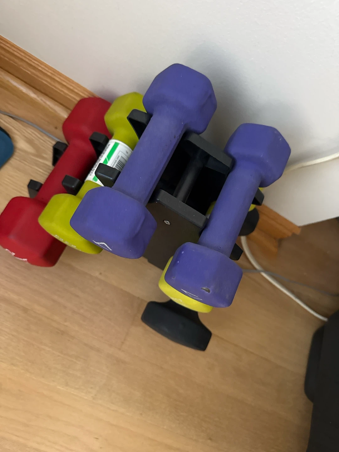Assorted Dumbbell Set with Stand - photo 2
