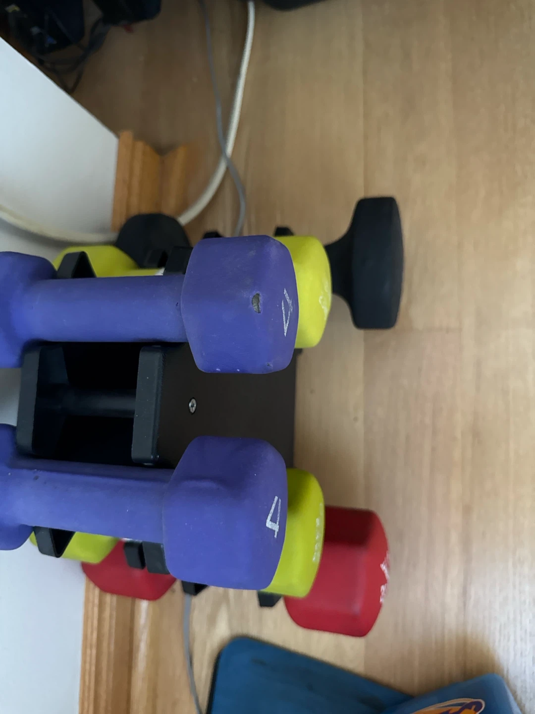 Assorted Dumbbell Set with Stand - photo 3