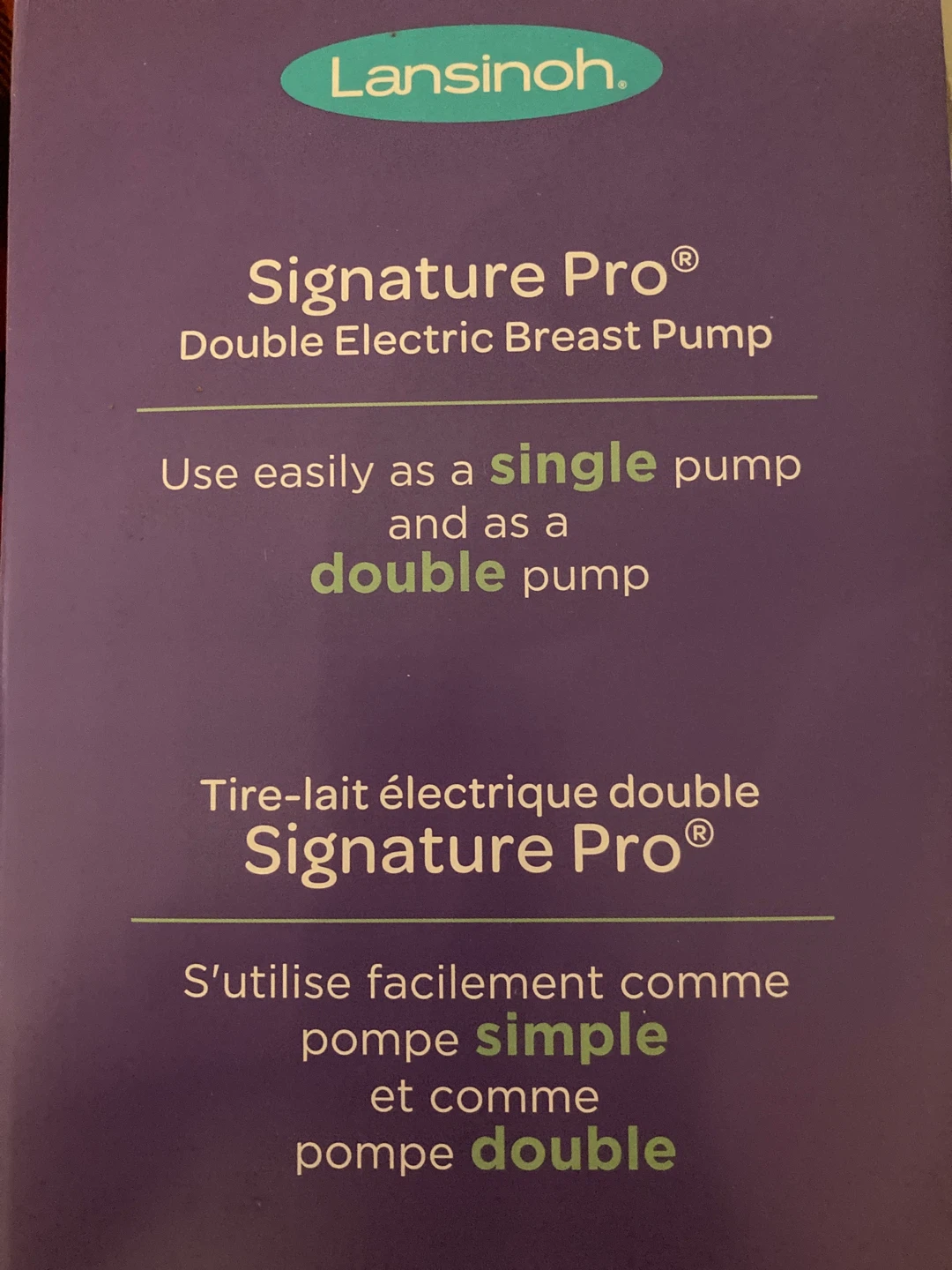Lansinoh Signature Pro Double Electric Breast Pump - photo 4