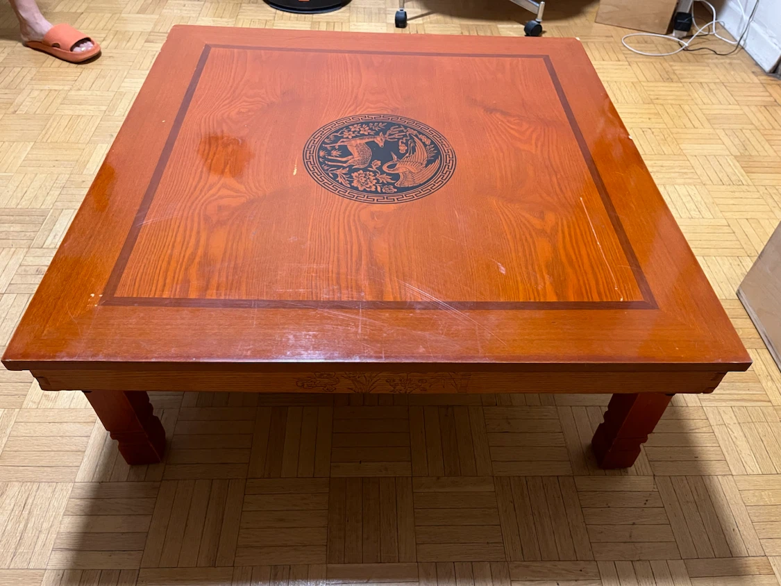 Low Dining Table