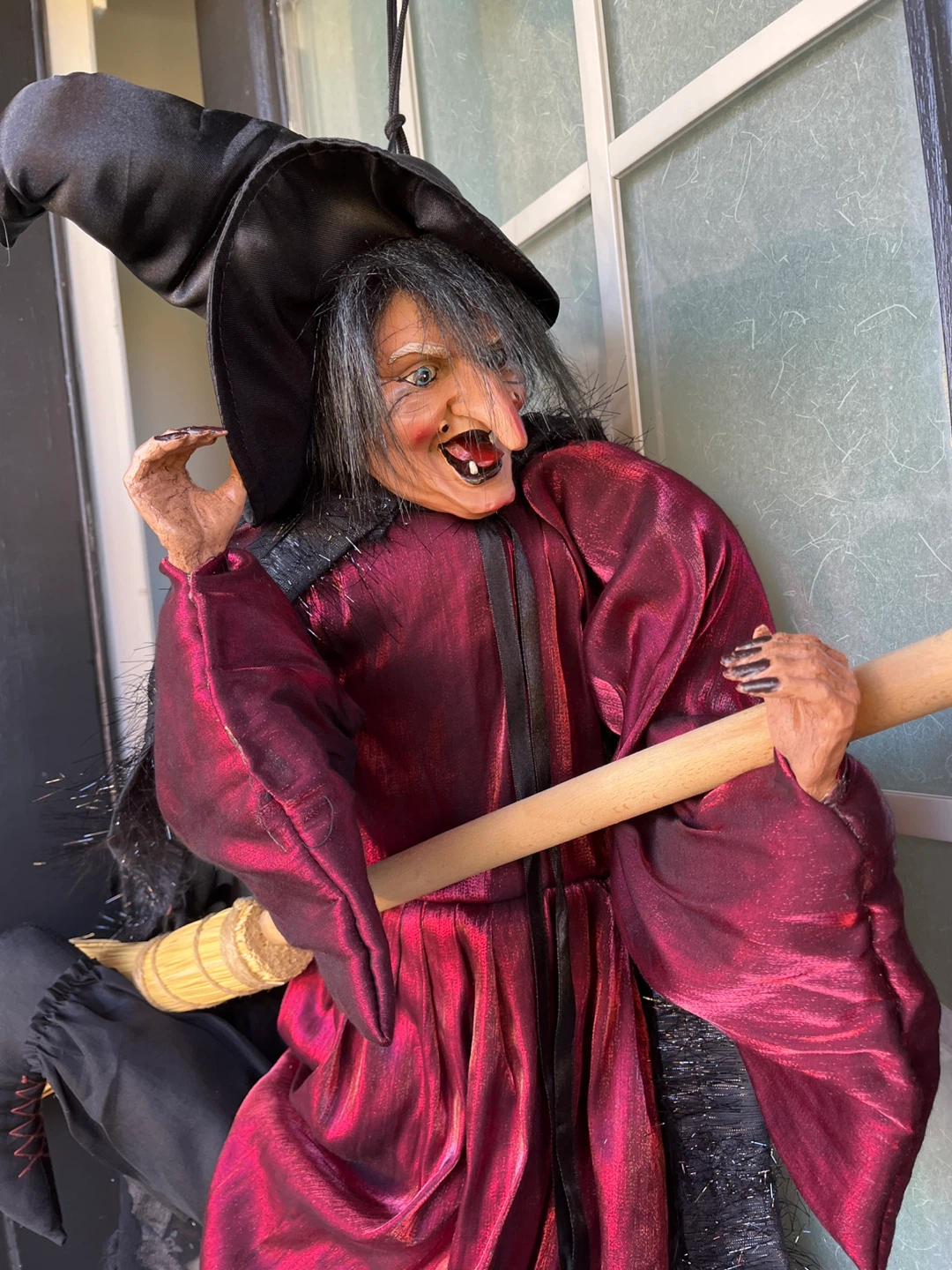 Hanging Halloween Witch Decoration - photo 2