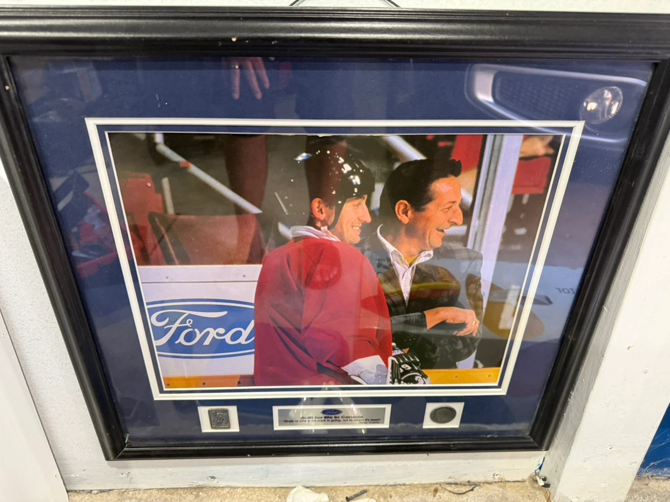 Wayne Gretzky Ford Framed Photo