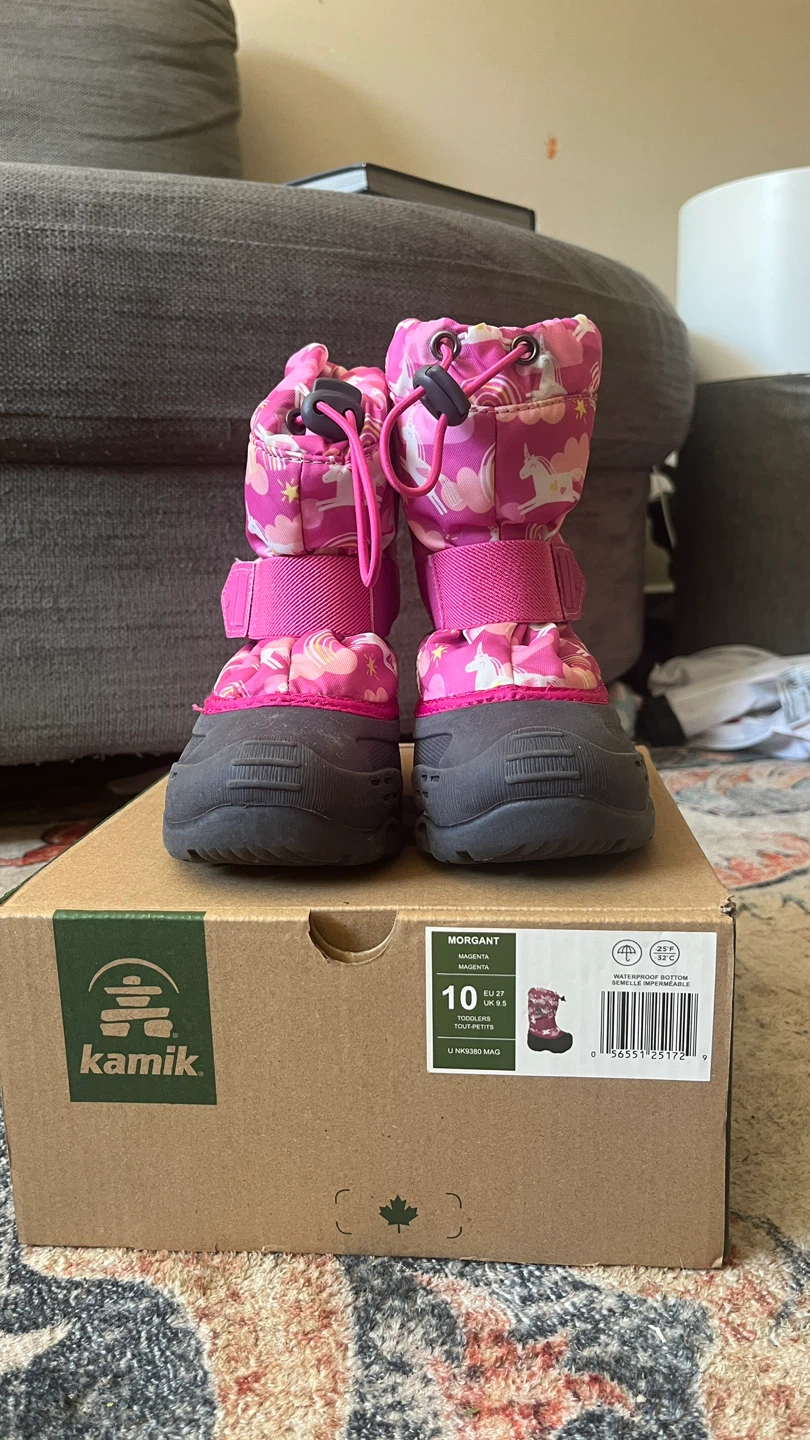 Kamik Morgant Toddler Boots Size 10