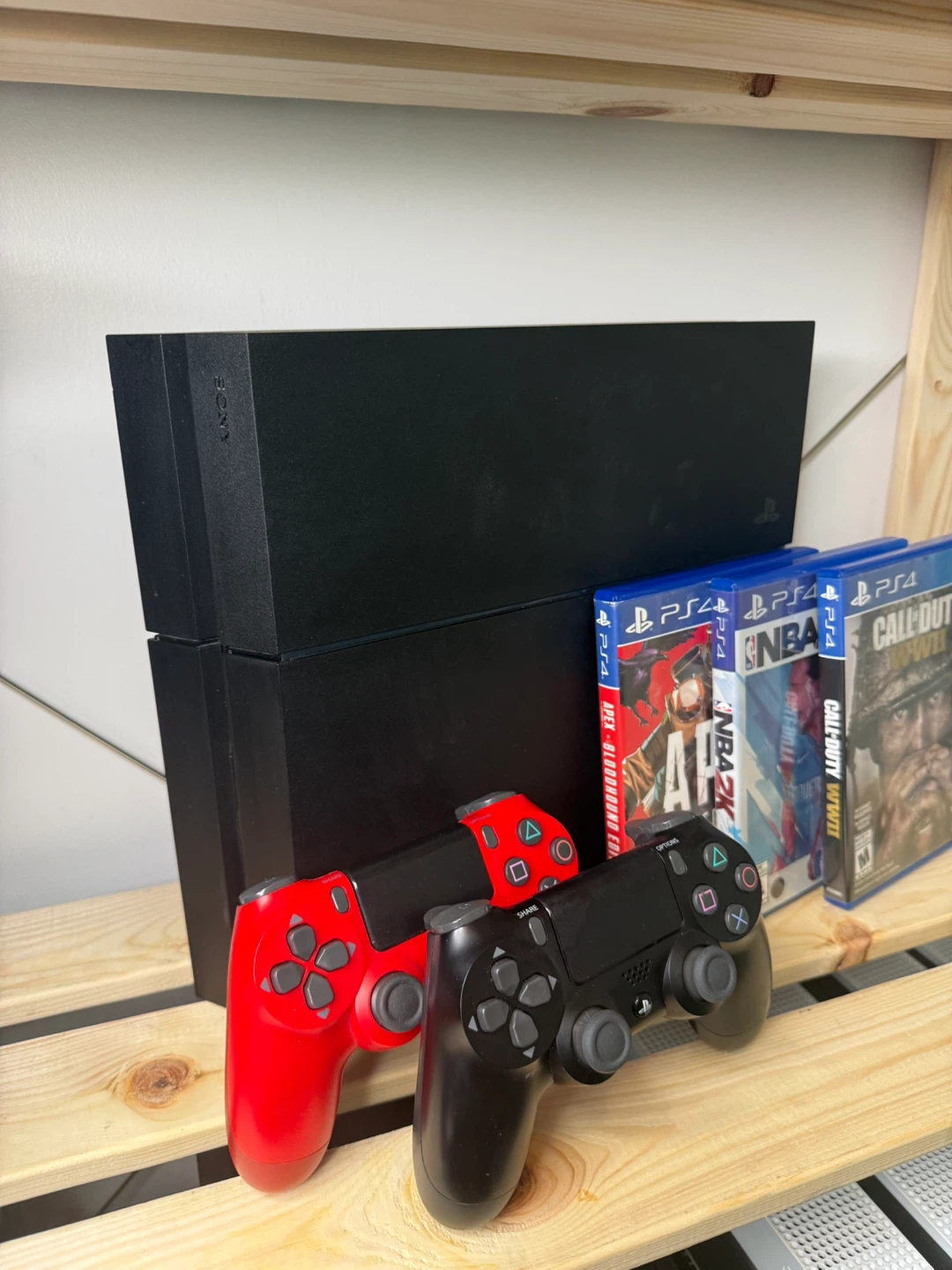 PlayStation 4 with games - photo 2