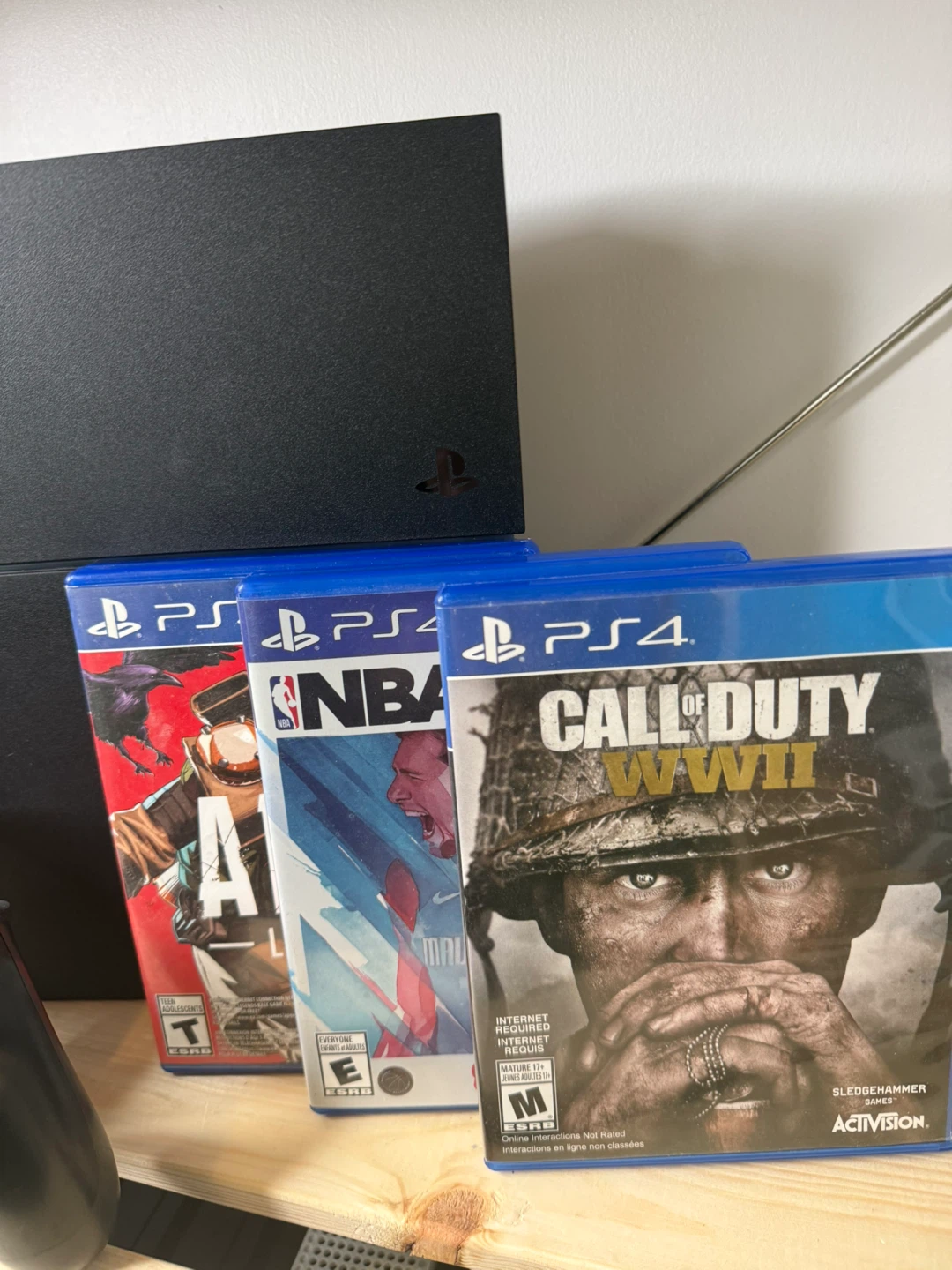 PlayStation 4 with games - photo 3