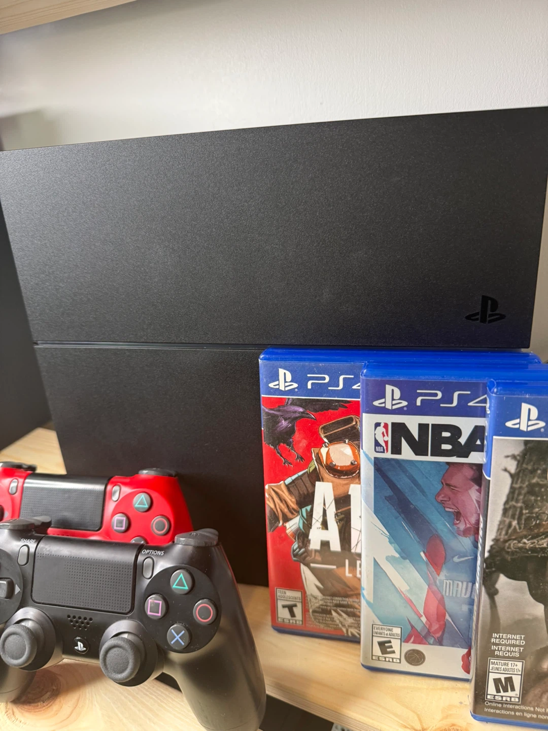 PlayStation 4 with games - photo 4