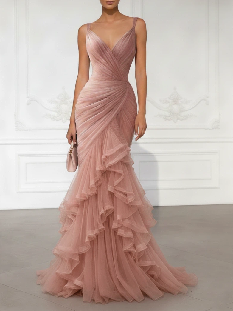Fehaute Coterie Chic Pink Gown