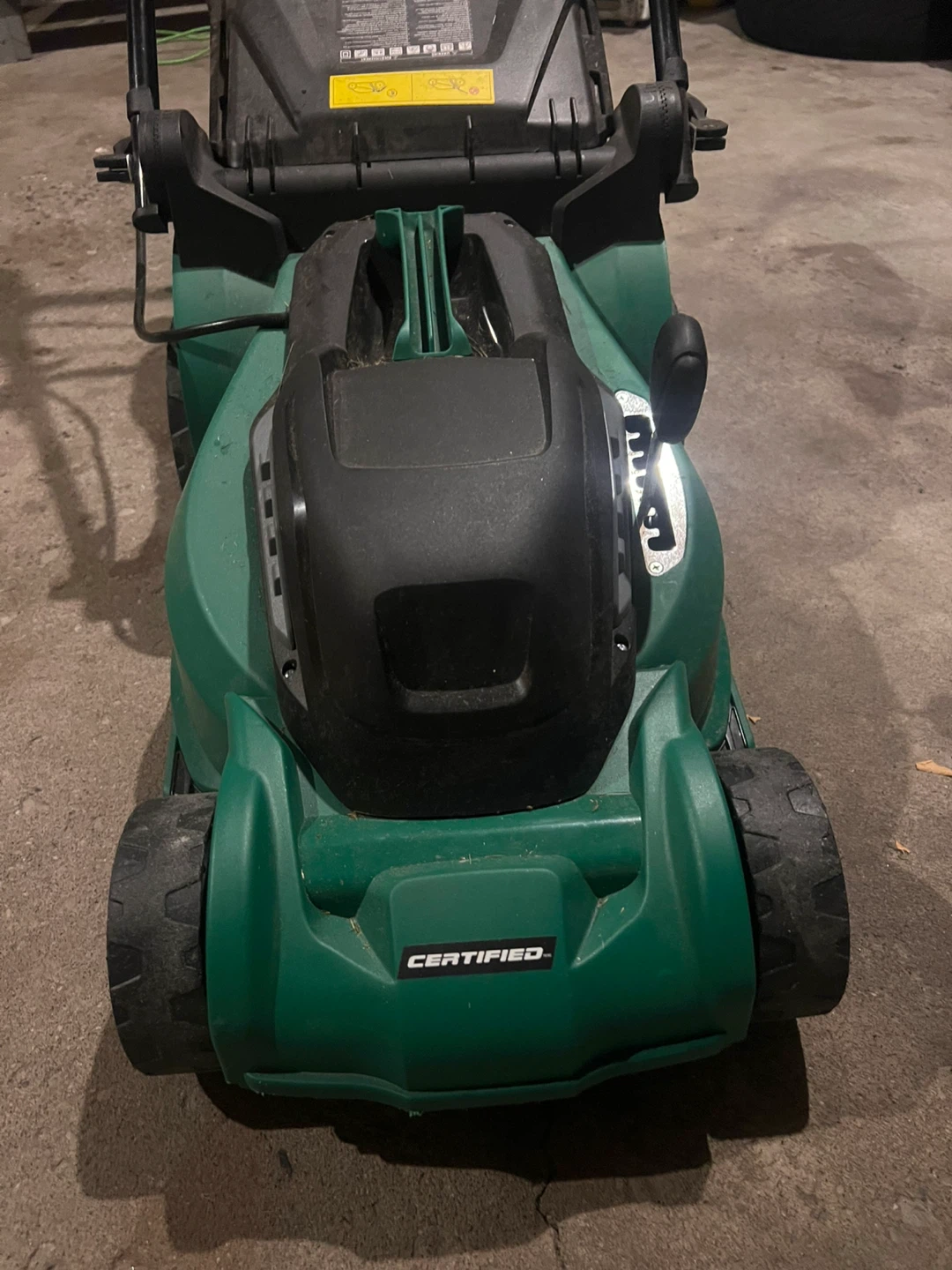 Certified Electric Lawn Mower - photo 4