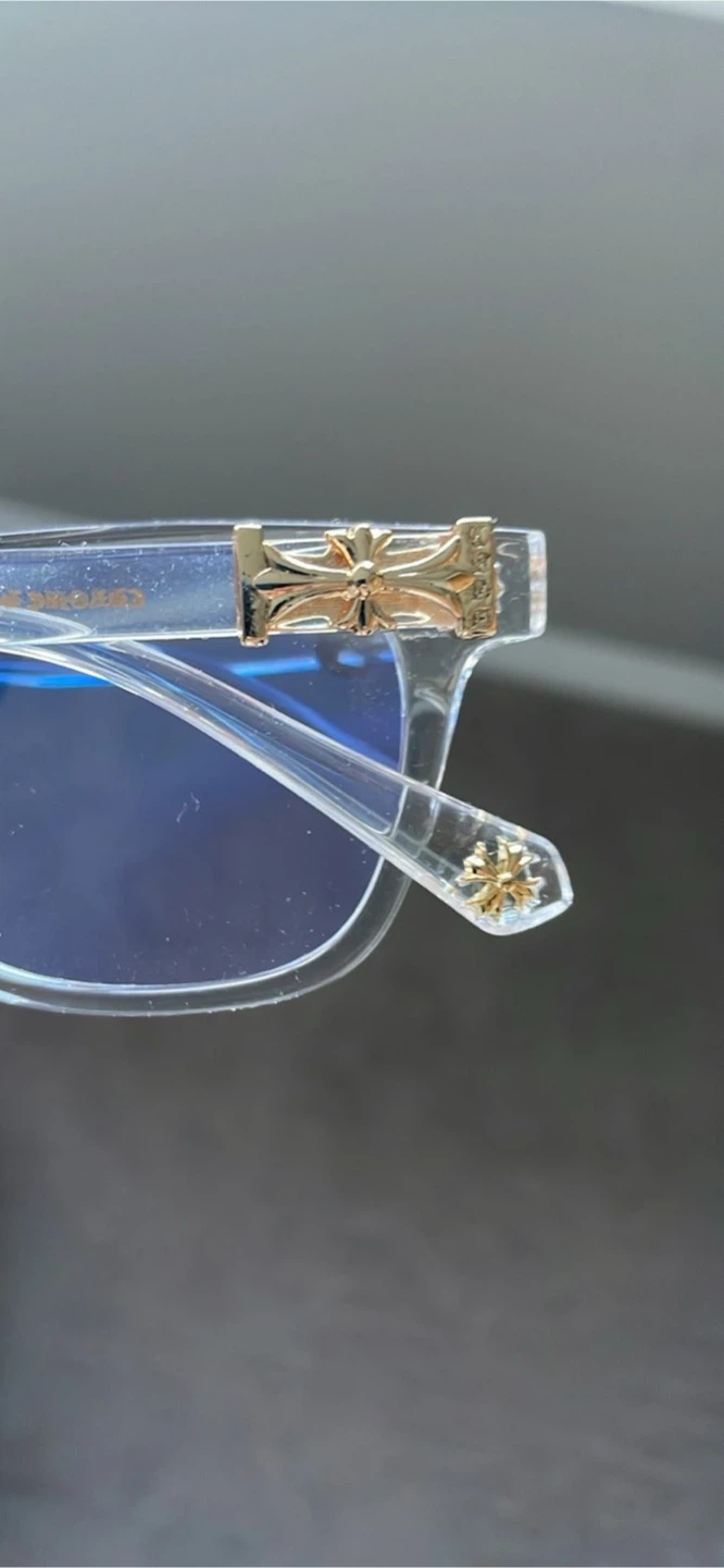 Chrome Hearts Clear Frame Glasses - photo 2