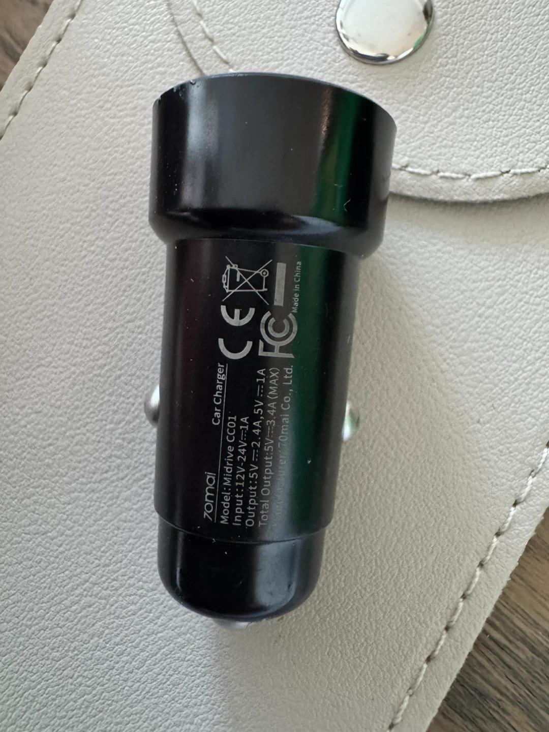 70mai Midrive CC01 Dual USB Car Charger