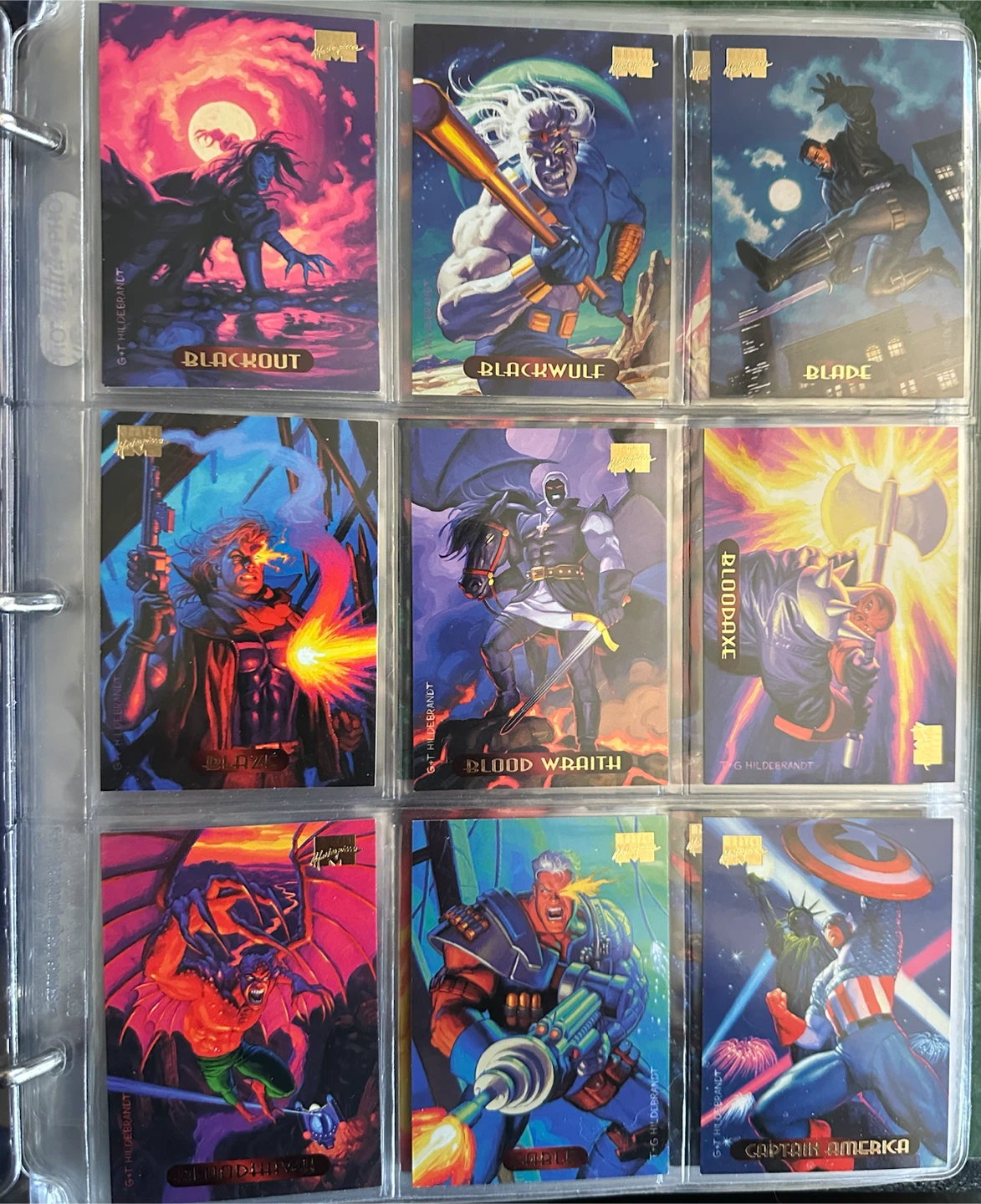 1994 Marvel Masterpieces Trading Cards (Please Read Description) - photo 2