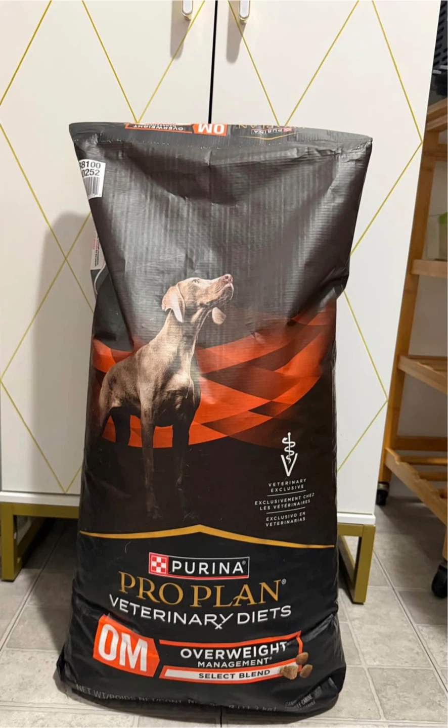 25lbs Purina Pro Plan Veterinary Diets OM Dog Food - photo 2