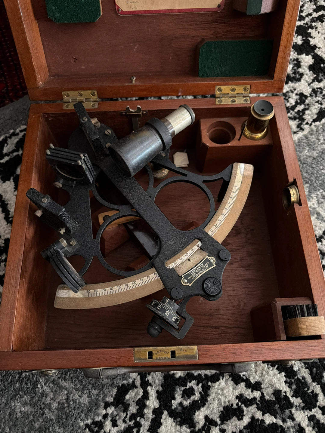 Vintage Hezzanith Marine Sextant