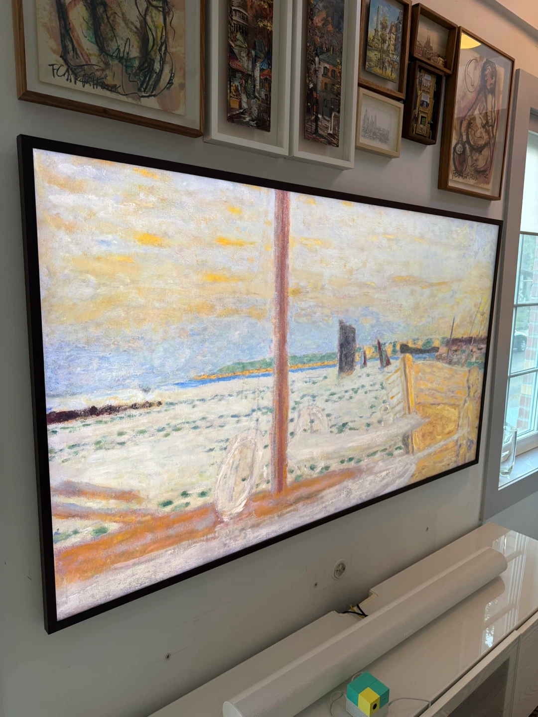 [Moving Sale] Samsung 75" The Frame QLED 4K TV (2024)