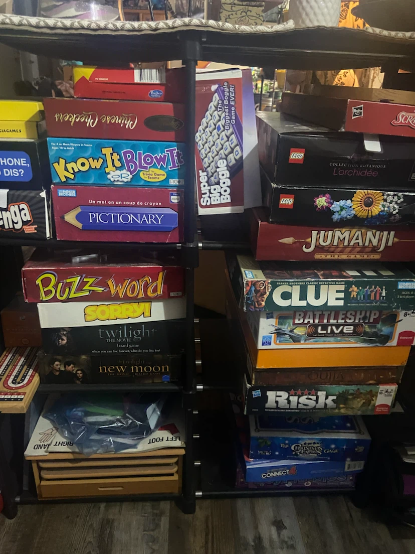 Selection of classic board games