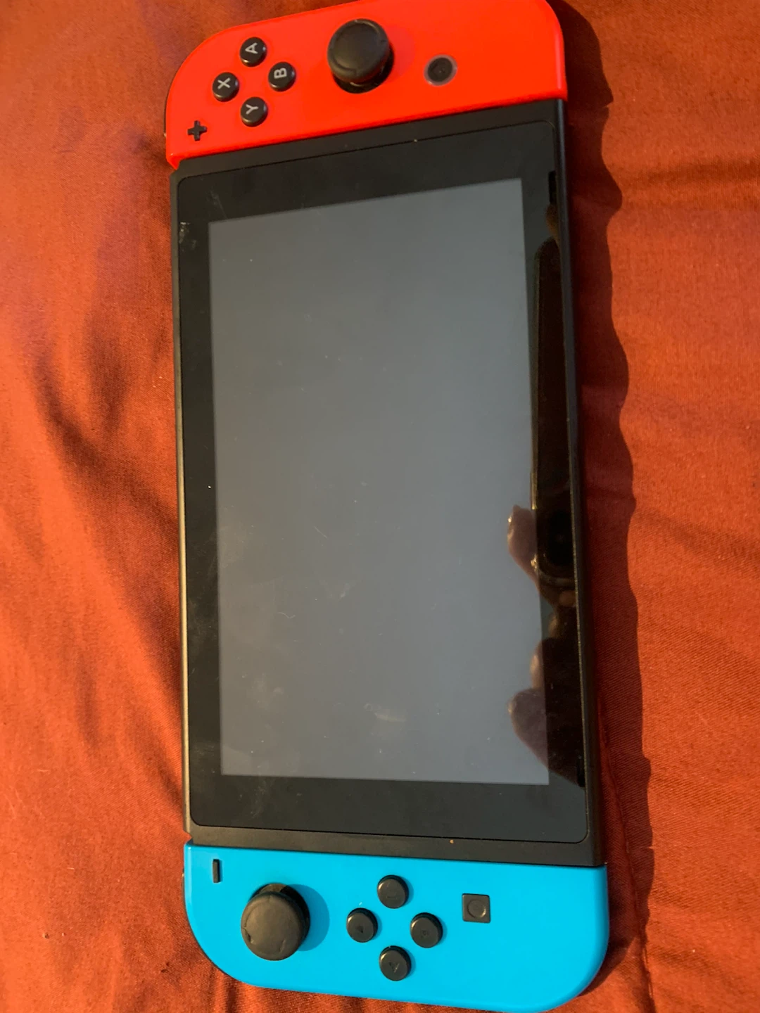 Nintendo Switch Console with Neon Controllers - photo 3