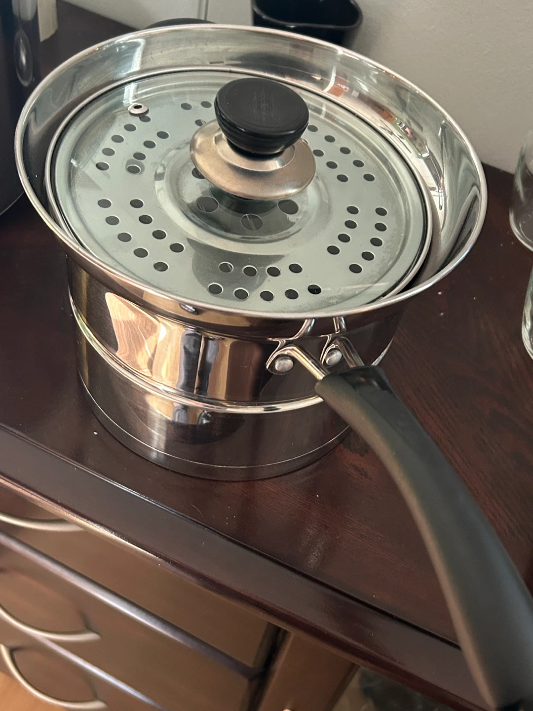 Stainless Steel Steamer Pot with Basket and Lid