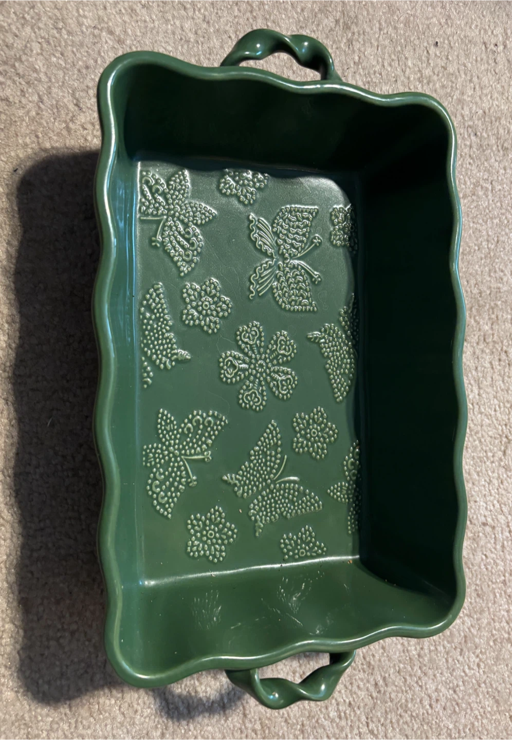 Beautiful “All A Flutter” Baking Dish by Tara At Home - photo 2