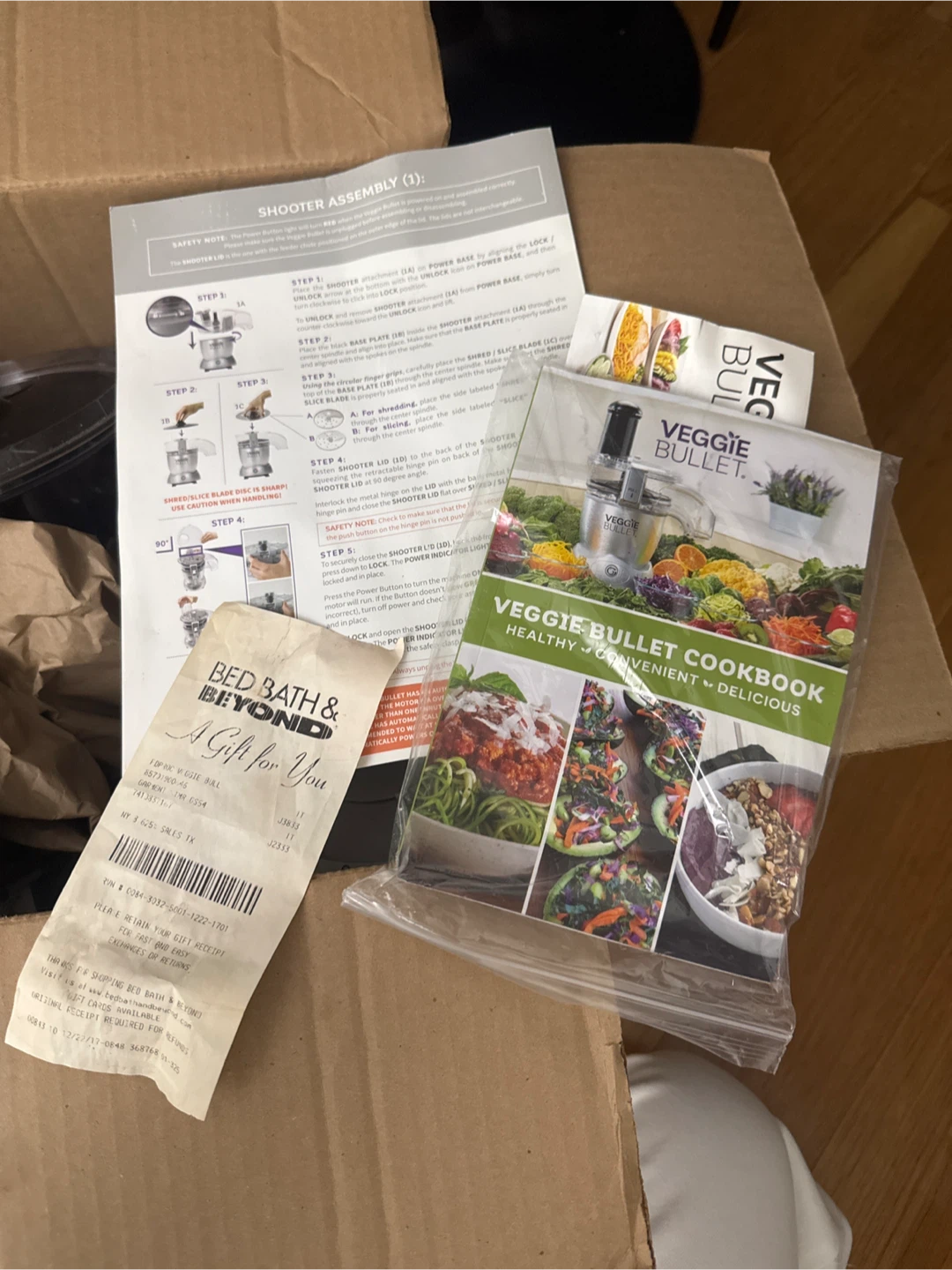 NEW Veggie Bullet Electric Spiralizer