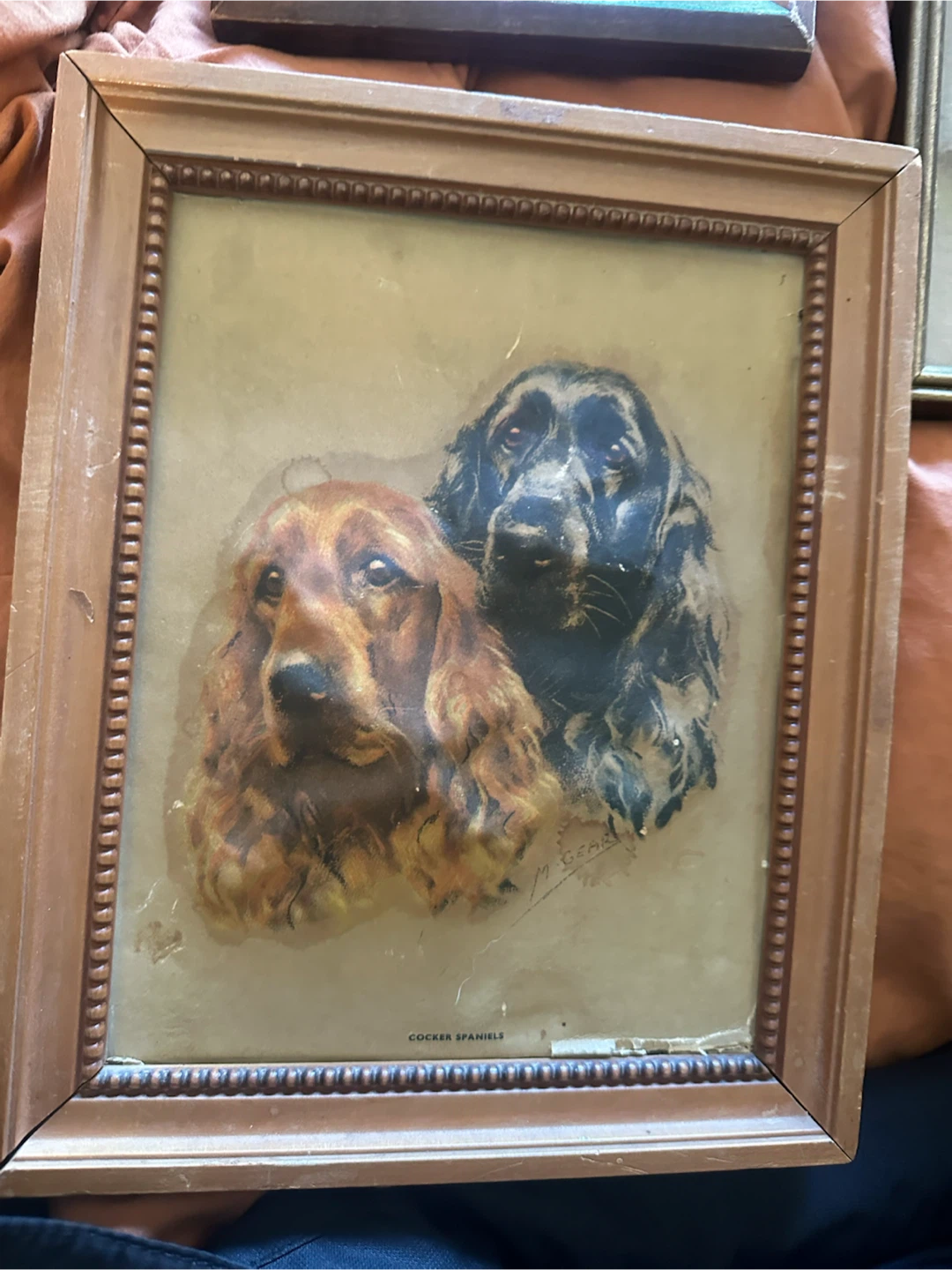 Vintage 3D Molded Dog Prints Set - Mabel Gear - photo 2