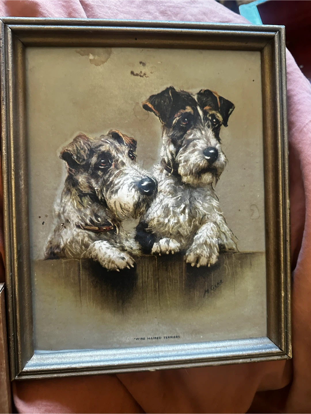 Vintage 3D Molded Dog Prints Set - Mabel Gear - photo 4
