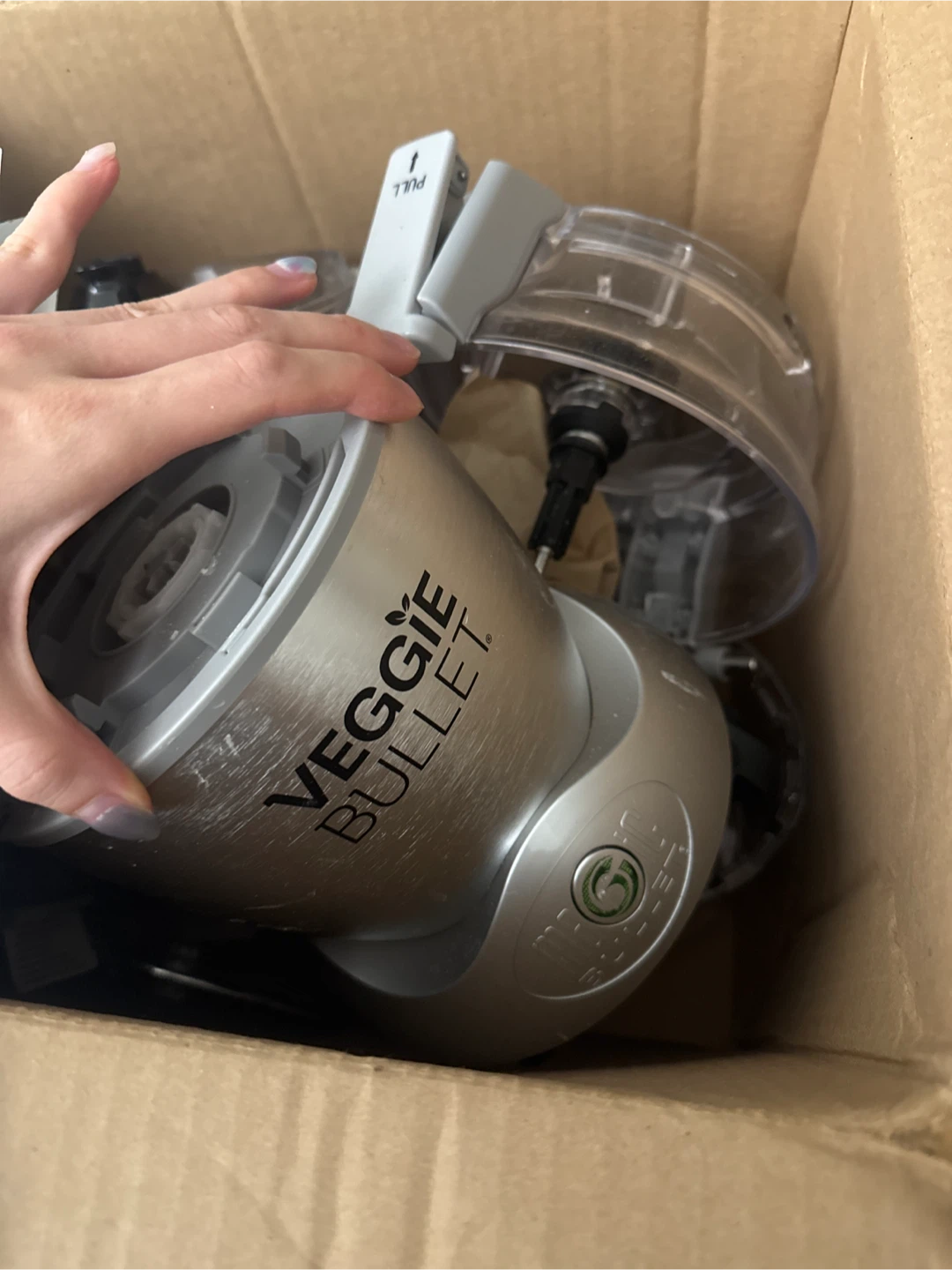 NEW Veggie Bullet Electric Spiralizer - photo 2
