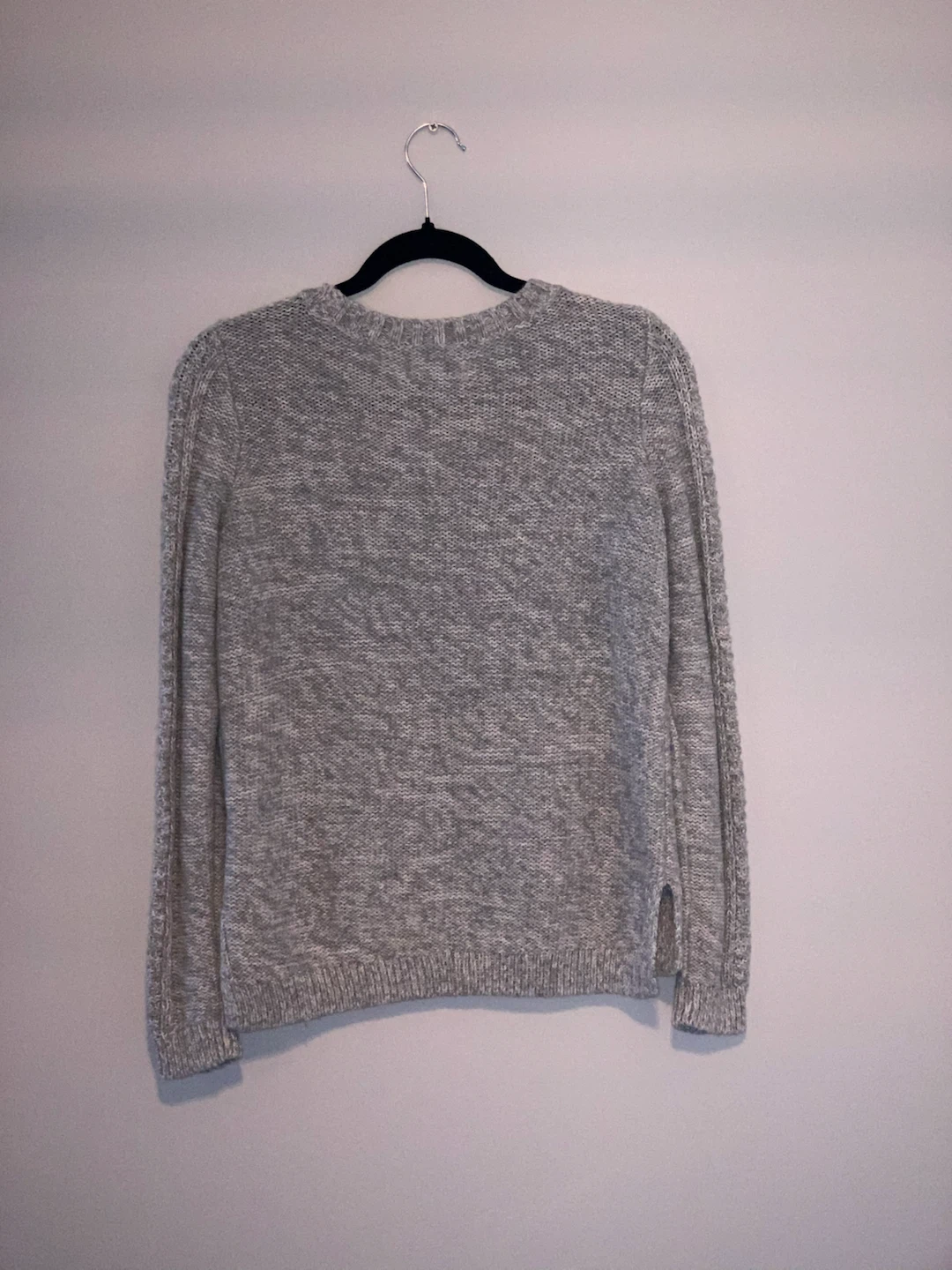 Hollister Gray Knit Sweater - photo 2