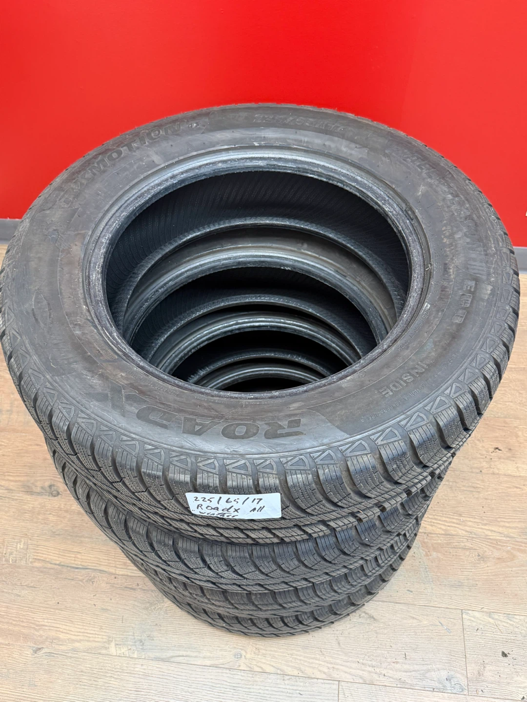 Set of 4 Roadx RXMotion 4S All-Season Tires 225/65R17 - photo 3