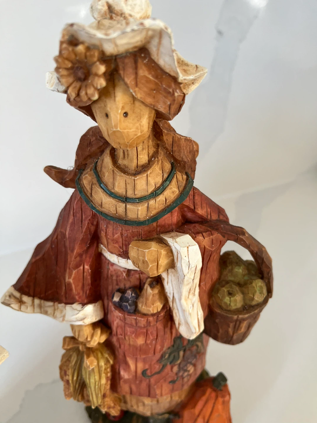 Set of Two Fall Thanksgiving Figurines - photo 2