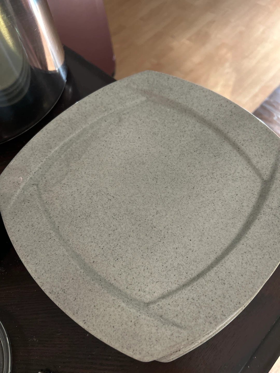 Syracuse China Square Plate