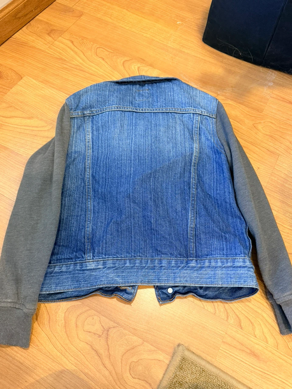 GapKids Denim Hoodie Jacket Size M - photo 3